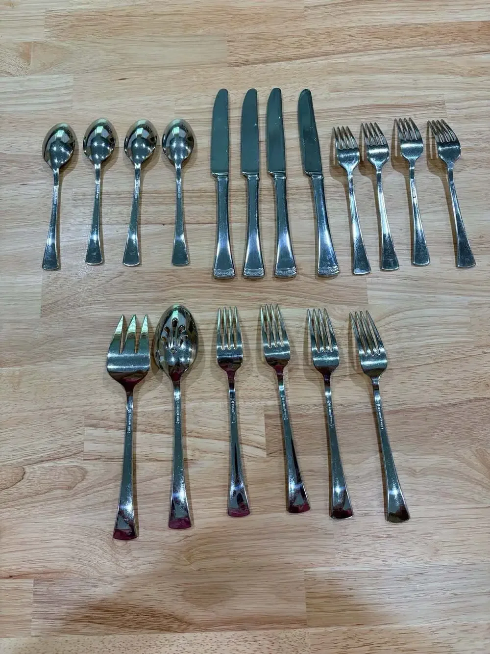 Lenox Portola 18/10 Stainless Steel Flatware 18-Piece Set